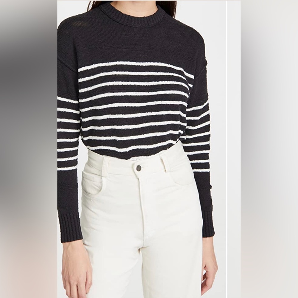 Alex Mill Scout Texture Sweater Stripe Size L